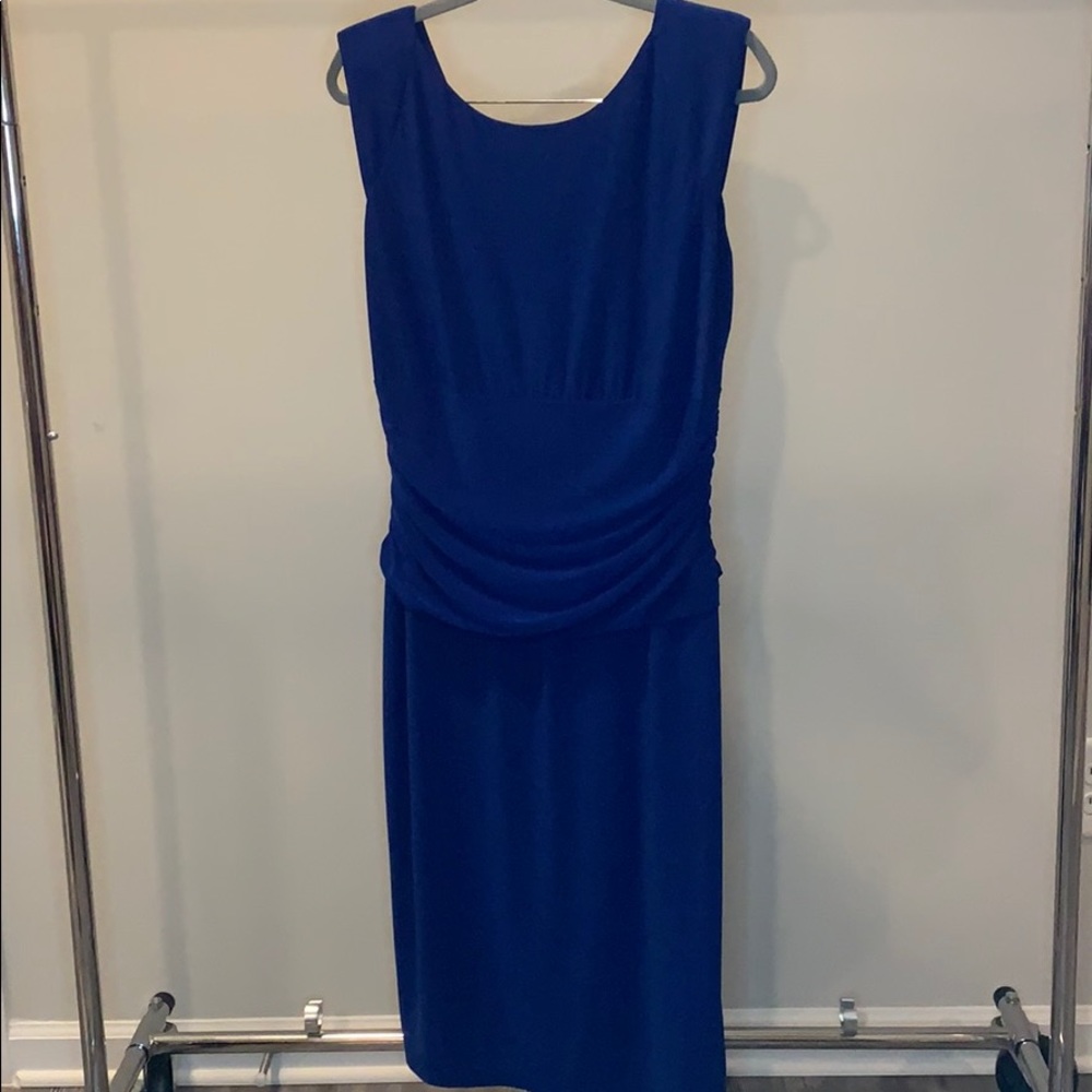 Blue dress